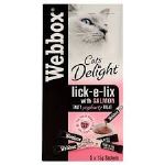 Webbox Delight Cat Lick E Lix Salmon 