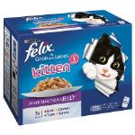 Felix As Good As It Looks Kitten In Jelly 12X100g 