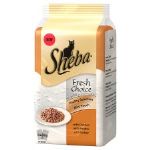 Sheba Pouch Cuts In Gravy Fresh Choice Selection Poultry 6X50g