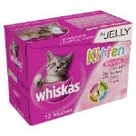 Whiskas Pouch Kitten In Jelly 12X100g
