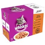 Whiskas Pouches Poultry Selection In Jelly 12 pk 