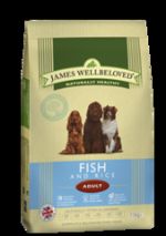 James Wellbeloved White Fish & Rice Kibble Adult Dry Dog food 